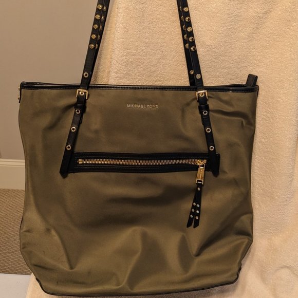 Michael Kors Nylon Gabardine Shoulder Bag - Picture 1 of 5